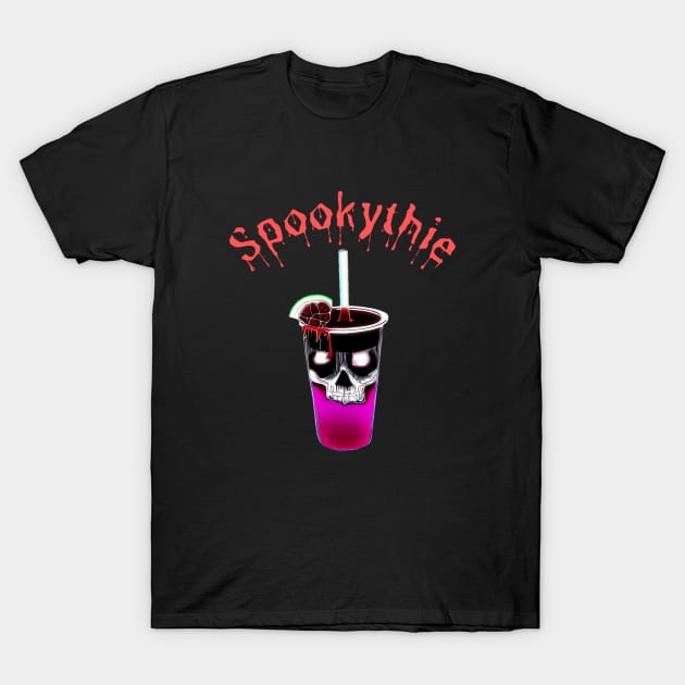 Spookythie Horror Smoothie T-Shirt by Smooch Co.